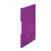 Leitz Display Book WOW PP 20 Hüllen, Metallisch, Lila, Polyvinylchlorid (PVC), 20 Hüllen, A4, 231 mm, 13 mm