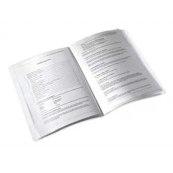 Leitz Display Book WOW PP 20 Hüllen, Metallisch, Lila, Polyvinylchlorid (PVC), 20 Hüllen, A4, 231 mm, 13 mm