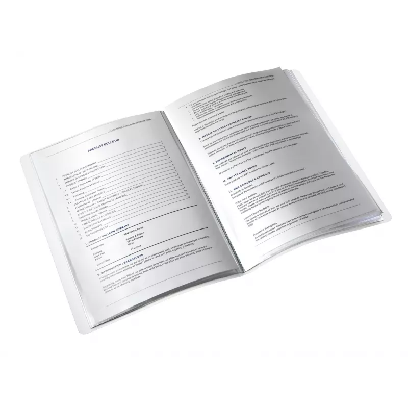 Leitz Display Book WOW PP 20 Hüllen, Metallisch, Lila, Polyvinylchlorid (PVC), 20 Hüllen, A4, 231 mm, 13 mm