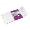 Leitz Trennblätter-Buch WOW PP 12 Tabs, A4, Polypropylen (PP), Metallic, Lila, 200 Blatt, 265 mm, 17 mm