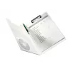 Leitz Klemmbrett mit Deckel WOW, A4, Polyfoam, Lila, 75 Blatt, 1 Tasche, 230 mm