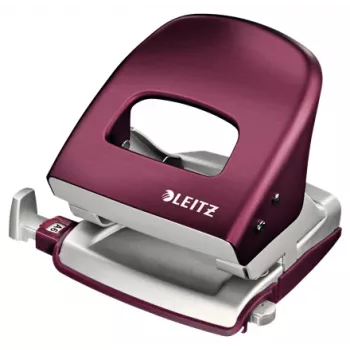 Leitz NeXXt 5006 Locher 30 Blatt Rot, Silber