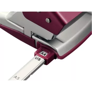Leitz NeXXt 5006 Locher 30 Blatt Rot, Silber