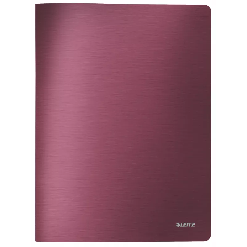 Leitz Sichtbuch Style PP 20 Seiten, Rot, Polyvinylchlorid (PVC), 20 Fächer, A4, 231 mm, 13 mm
