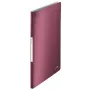 Leitz Sichtbuch Style PP 40 Hüllen, Rot, Polyvinylchlorid (PVC), 40 Hüllen, A4, 233 mm, 16 mm