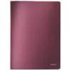 Leitz Sichtbuch Style PP 40 Hüllen, Rot, Polyvinylchlorid (PVC), 40 Hüllen, A4, 233 mm, 16 mm