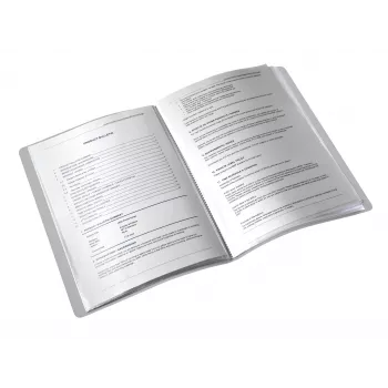 Leitz Style PP-Sichthüllenbuch 40 Seiten, Grün, Polyvinylchlorid (PVC), 40 Hüllen, A4, 233 mm, 16 mm