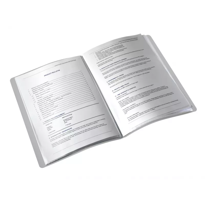 Leitz Style PP-Sichthüllenbuch 40 Seiten, Grün, Polyvinylchlorid (PVC), 40 Hüllen, A4, 233 mm, 16 mm