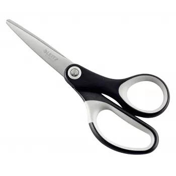 Leitz Titanium Qualitätsschere 150 mm, Erwachsene, gerader Schnitt, Einzeln, Schwarz, Metallic, Edelstahl, Titan