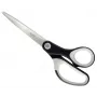 Leitz Titanium-Qualitätsschere 205 mm, Erwachsene, gerader Schnitt, Einzeln, Schwarz, Weiß, Edelstahl, Büroschere