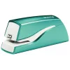 Leitz NeXXt Heftgerät batteriebetrieben WOW 5566, 10 Blatt, 1 cm, Kunststoff, Blau, Weiß, Batterie, 50 mm