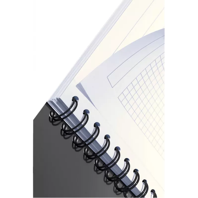 Leitz 44950085 Schreibheft A4 90 Blatt Grau, Weiß