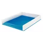 Leitz Briefablage WOW Dual Colour, Kunststoff, Blau, Metallic, A4, 267 mm, 336 mm, 49 mm