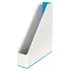 Leitz Zeitschriftensammler WOW Dual Colour, Blau, Weiß, Kunststoff, A4, 272 mm, 318 mm, 430 g
