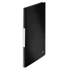 Leitz Displaybuch Solid PP 20 Hüllen, Schwarz, Polypropylen (PP), 20 Hüllen, Hochformat, A4, 231 mm