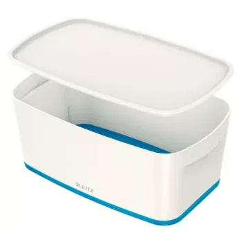 Esselte 5229-10-36 Aufbewahrungsschale Rechteckig Acrylnitril-Butadien-Styrol (ABS) Blau, Weiß