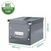 Leitz Aufbewahrungsbox Click & Store WOW Cube Medium, Fuchsia, Karton, 260 mm, 260 mm, 240 mm