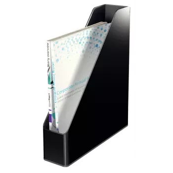 Leitz Magazinsammler Dual Colour, Schwarz, Kunststoff, A4, 272 mm, 318 mm, 430 g