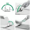 Leitz Hebelordner 180° WOW POB/laminiert A4/50 mm, A4, Q-Mechanik, Aufbewahrung, Karton, Schwarz, 350 Blatt