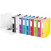 Leitz Hebelordner Active PP WOW A4/80 mm, A4, D-Ring, Aufbewahrung, Polyfoam, Schwarz, 500 Blatt