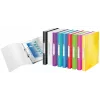 Leitz Ringbinder WOW PP A4 2RR/25mm, A4, Rundring, Polypropylen (PP), Schwarz, 190 Blatt, 80 g/m²