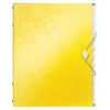 Leitz Trennblätter-Buch WOW PP 12-fach, A4, Polypropylen (PP), Gelb, 200 Blatt, 80 g/m², 265 mm