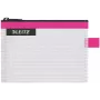 Leitz Travel Pouch wasserabweisend WOW Small, Unisex, Accessoire-Tasche, Klein, Reißverschluss, Wasserabweisend, Pink