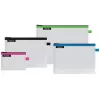 Leitz Travel Pouch wasserabweisend WOW Medium, Unisex, Accessoire-Tasche, Medium, Reißverschluss, Wasserabweisend, Grün