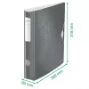 Leitz Hebelordner Active PP WOW A4/65 mm, A4, D-Ring, Aufbewahrung, Polyfoam, Grün, 350 Blatt
