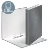 Leitz Ringbinder WOW Laminierter A4+ 2DR/25mm, A4+, D-Ring, Karton, Grün, 250 Blatt, 80 g/m²