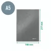 Leitz Notebook WOW A5 liniert mit Hardcover 90g/80 Blatt, Muster, Grün, A5, 80 Blatt, 80 g/m², Liniertes Papier