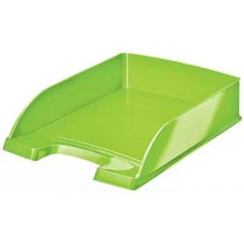 Leitz Briefablage WOW, Kunststoff, Grün, A4, 242 x 330 x 60 mm, 255 mm, 70 mm