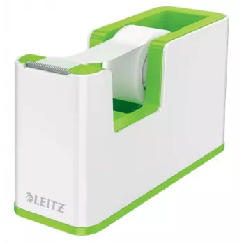 Leitz WOW Klebebandabroller, 1,9 cm, 33 m, Polystyrol (PS), Grün, Weiß, 51 mm, 126 mm