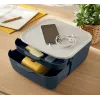 Leitz Cosy Schubladenschrank 53570089, 2 Schubladen, Grau/Hellgrau, A4