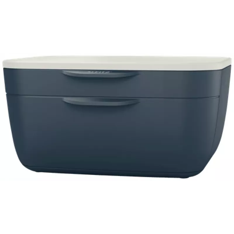 Leitz Cosy Schubladenschrank 53570089, 2 Schubladen, Grau/Hellgrau, A4