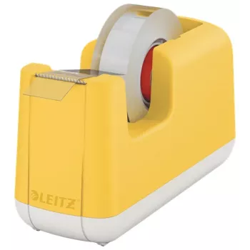 Leitz Cosy Tischabroller, 1,9 cm, 33 m, Acrylnitril-Butadien-Styrol (ABS), Gelb, 75 mm, 56 mm