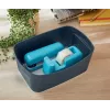 Leitz Cosy Tischabroller, 1,9 cm, 33 m, Acrylnitril-Butadien-Styrol (ABS), Blau, 75 mm, 56 mm