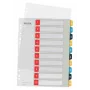 Leitz Cosy 1-10 bedruckbares Register, PP, numerisches Tab-Register, Polypropylen (PP), Hochformat, A4 Maxi, 245 mm, 305 mm