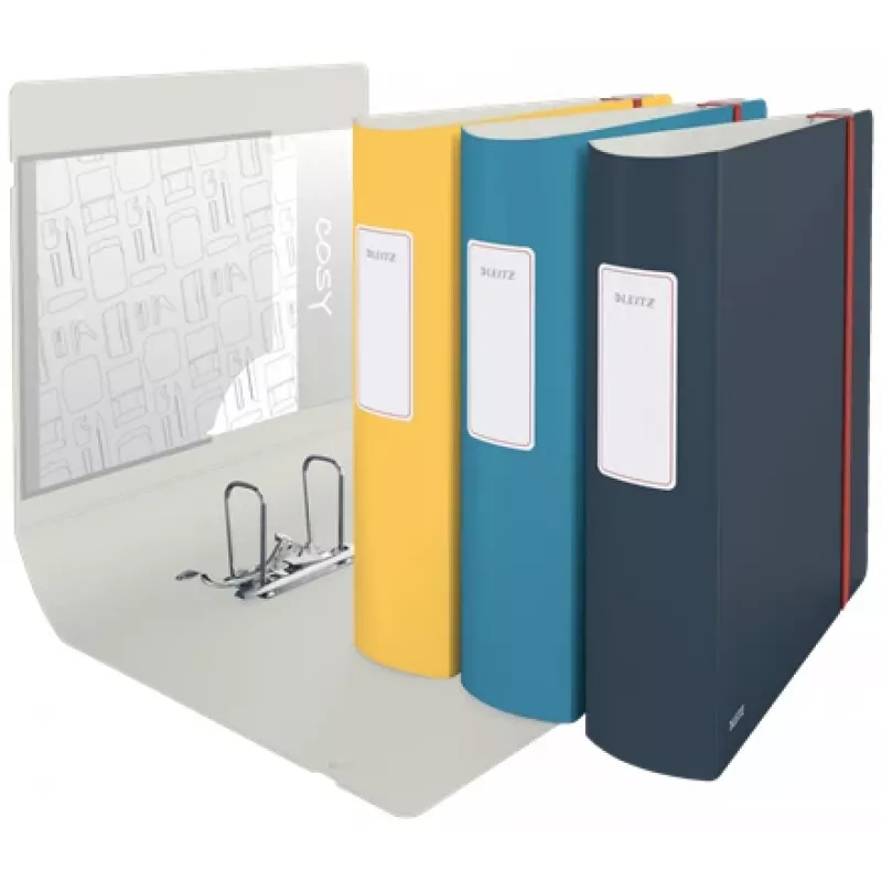 Leitz 180 Active Cosy Ordner 80 mm, A4, aus Polyfoam, grau