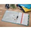 Leitz 180° Cosy Hebelordner Soft Touch 50mm, A4, Karton, Blau, Strukturierte Oberfläche, 350 Blatt, 80 g/m²