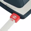 Leitz Cosy Locher 2-fach 30 Blatt, Gelb, Kunststoff, 8 cm, 5,5 mm, A4