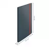 Leitz Cosy Mobile Display Book Plus, Grau, Polypropylen (PP), 20 Hüllen, Hochformat, A4, 231 mm