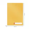 Leitz Cosy-Sichtmappe, herkömmliche Aktenmappe, A4, Polypropylen (PP), Gelb, Matt, Hochformat