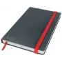 Leitz Cosy Notebook Soft Touch liniert mit Hardcover, Einfarbig, Schwarz, A5, 80 Blatt, Matt, 100 g/m²