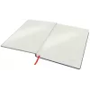 Leitz Cosy Notizbuch Soft Touch kariert mit Hardcover, monochromatisch, Schwarz, B5, 80 Blatt, Matt, 100 g/m²