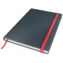 Leitz Cosy Notizbuch Soft Touch liniert mit Hardcover, Monochromatisch, Schwarz, B5, 80 Blatt, Matt, 100 g/m²