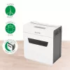 Leitz IQ Protect Premium Papierschredder 3M P5, Mikroschnitt, 2 x 15 mm, 10 L, 125 Blatt, 55 dB, Touch