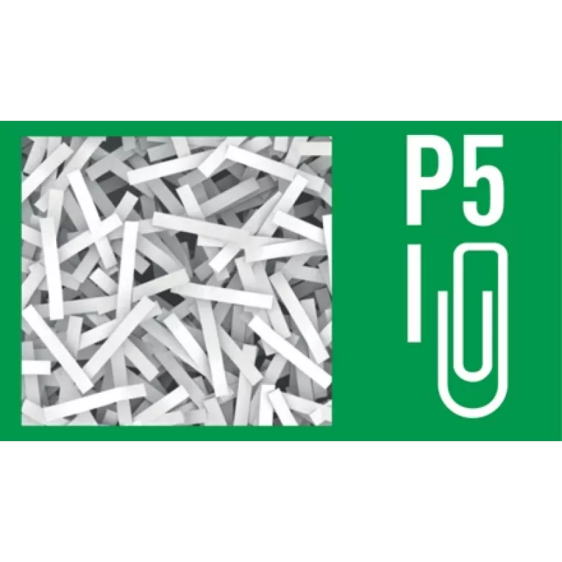 Leitz IQ Protect Premium Papierschredder 4M P5, Mikroschnitt, 2 x 15 mm, 14 L, 150 Blatt, 55 dB, Touch