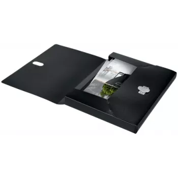 Leitz Recycle Box File, Unterschriftenmappe, A4, Polypropylen (PP), Schwarz, Matt, 250 Blatt
