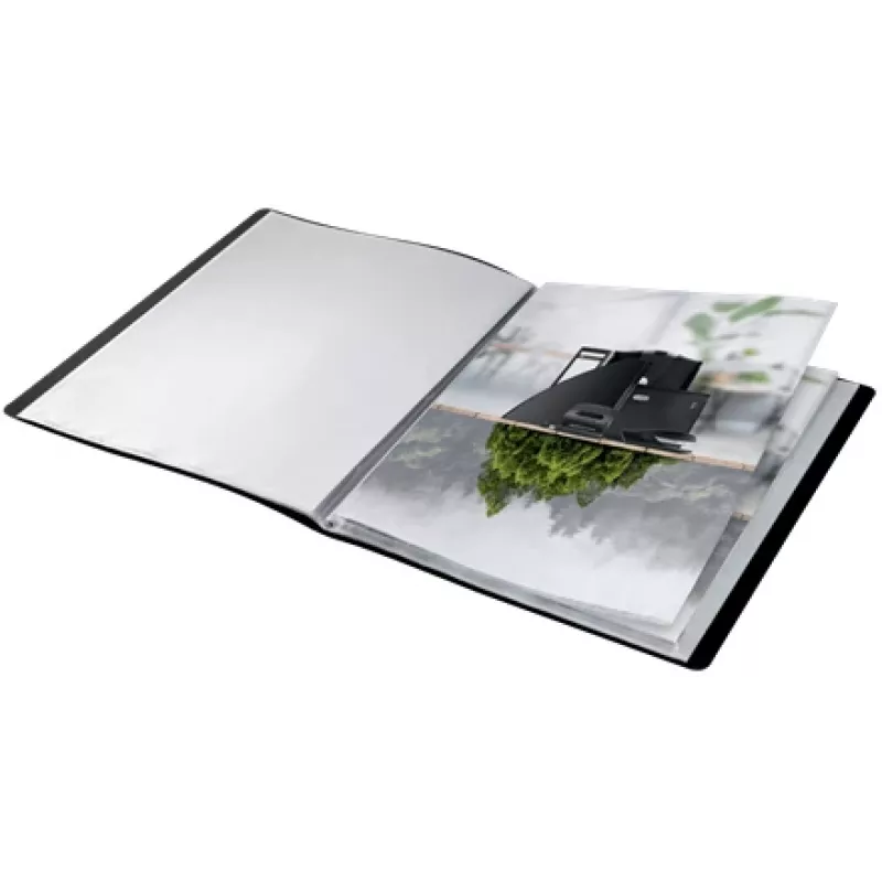 Leitz Recycle Ringbuch, schwarz, Polypropylen (PP), 20 Taschen, A4, 231 mm, 310 mm